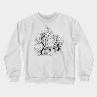 Turtle pen art Crewneck Sweatshirt